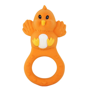 Bird Shaped Baby Rubber Teethers, Bird Teether Toy, Rubber Bird Toys